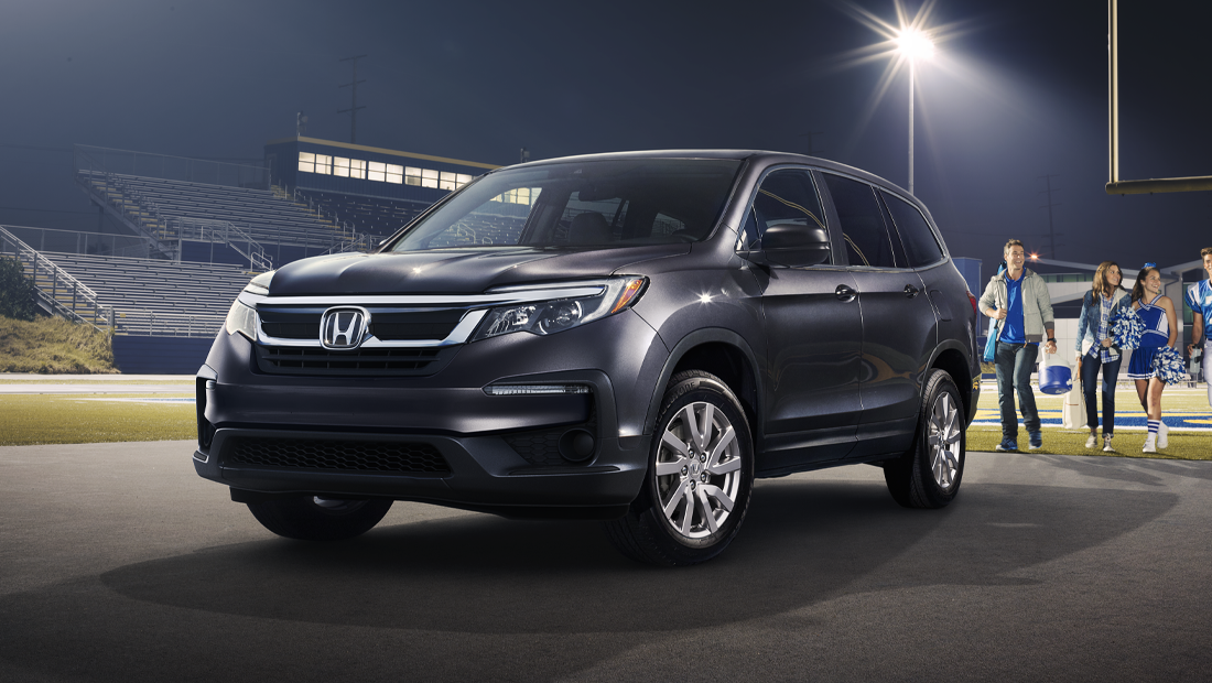 2019 Honda Pilot EX-L shown in Modern Steel Metallic 2019 Honda Pilot EX-L shown in Modern Steel Metallic