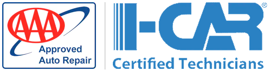 AAA & I-Car Certified Technicians AAA & I-Car Certified Technicians logos