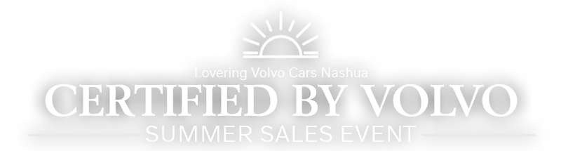 Certified By Volvo Summer Sales Event Certified By Volvo Summer Sales Event