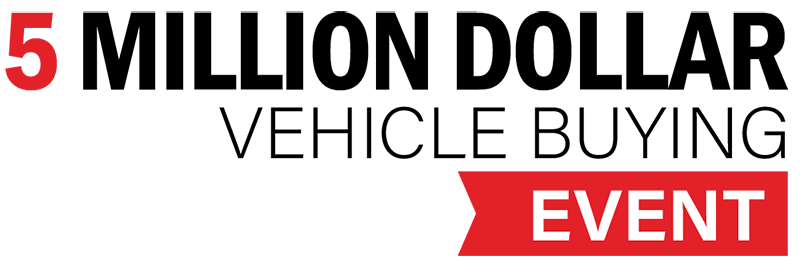 $5 Million Vehicle Buying Event $5 Million Vehicle Buying Event Logo
