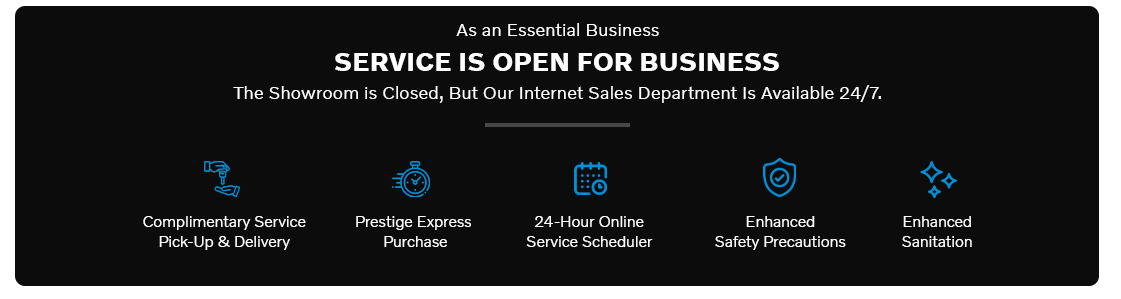 Prestige Volvo Is Open For Business Prestige Volvo Is Open For Business