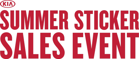 Kia Summer Sticker Sales Event Kia Summer Sticker Sales Event