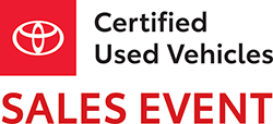 Toyota Certified Used Vehicle Sales Event Toyota Certified Used Vehicle Sales Event