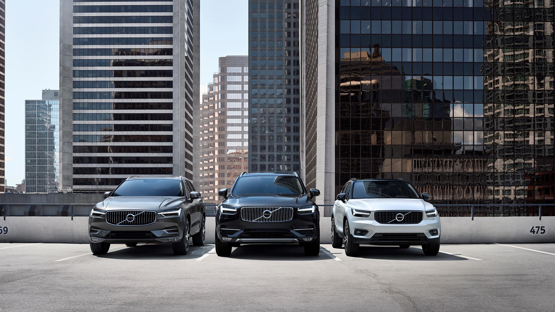 For Everyone's Safety Volvo Line-Up In The City