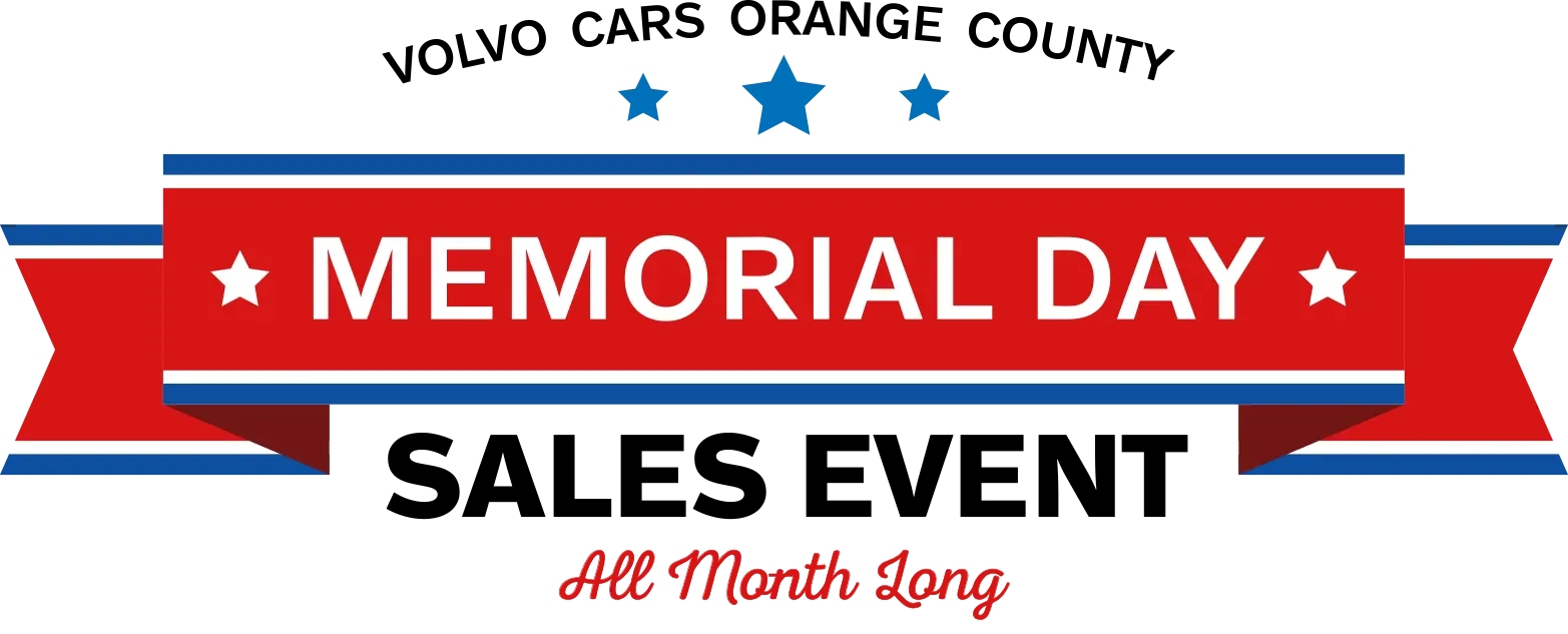 Volvo Cars Orange County Memorial Day Sales Event Volvo Cars Orange County Memorial Day Sales Event Logo