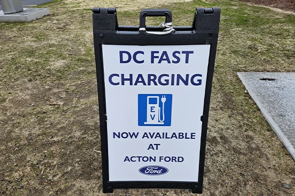 Electric Charging Station at Acton Ford