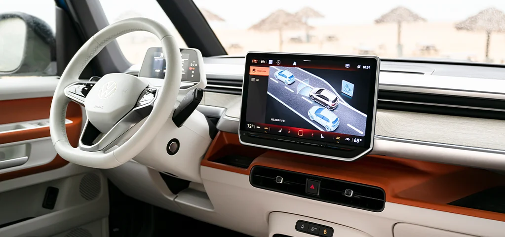 2025 VW ID. Buzz Screen with Safety Features