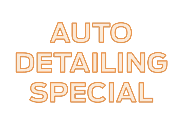 Auto Detailing Special