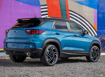Chevy Trailblazer Parked on Road