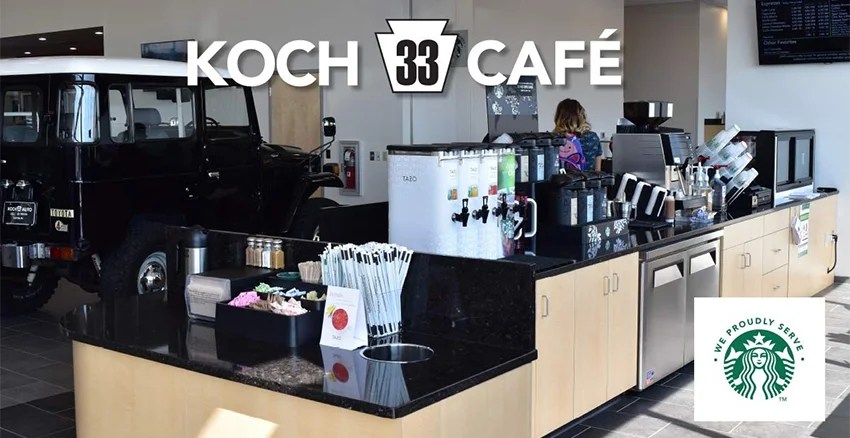Interior of Koch 33 Toyota Cafe